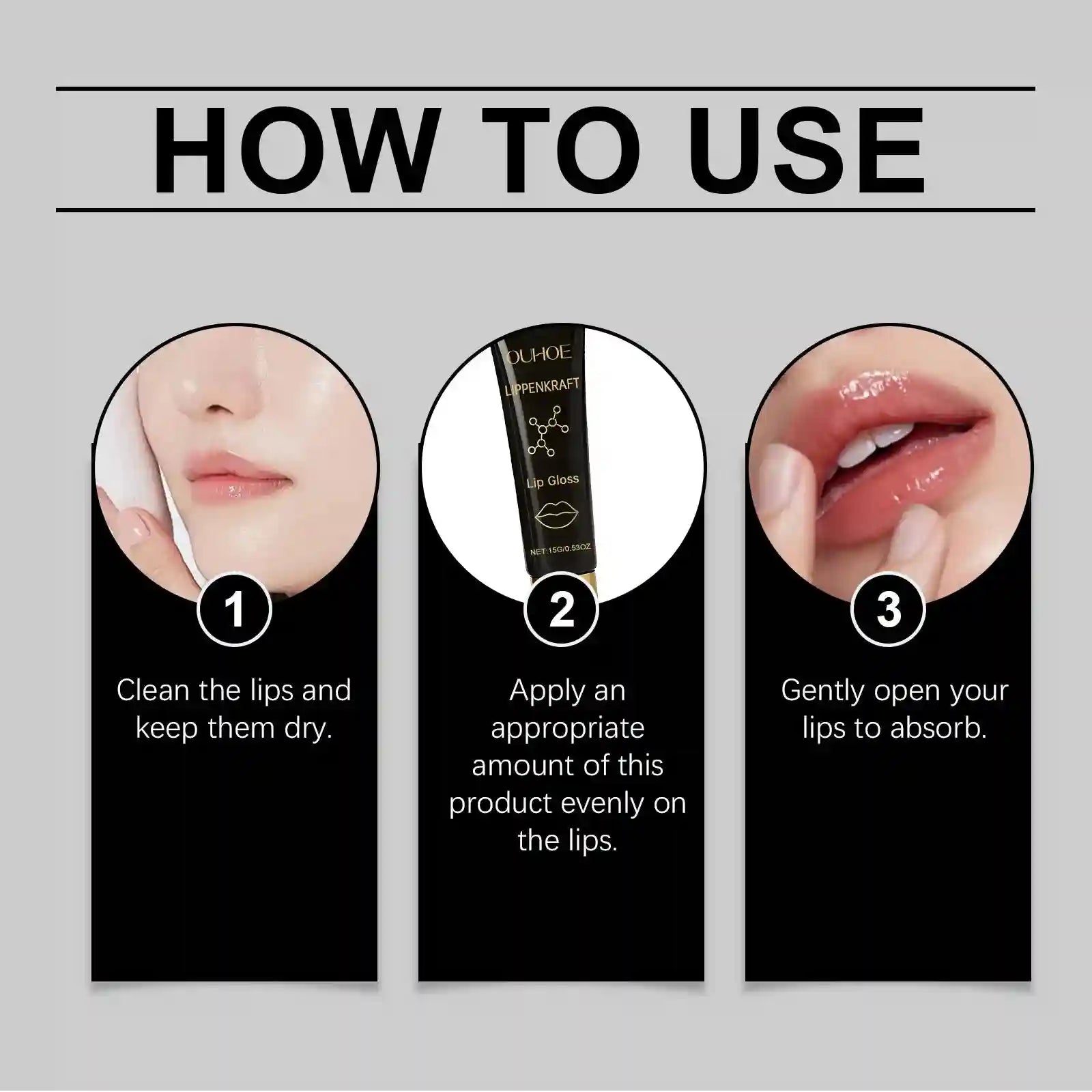 Volumizing Lip Serum: Hydrating Plumper for Fuller, Nourished Lips Lip Care Tidesmit