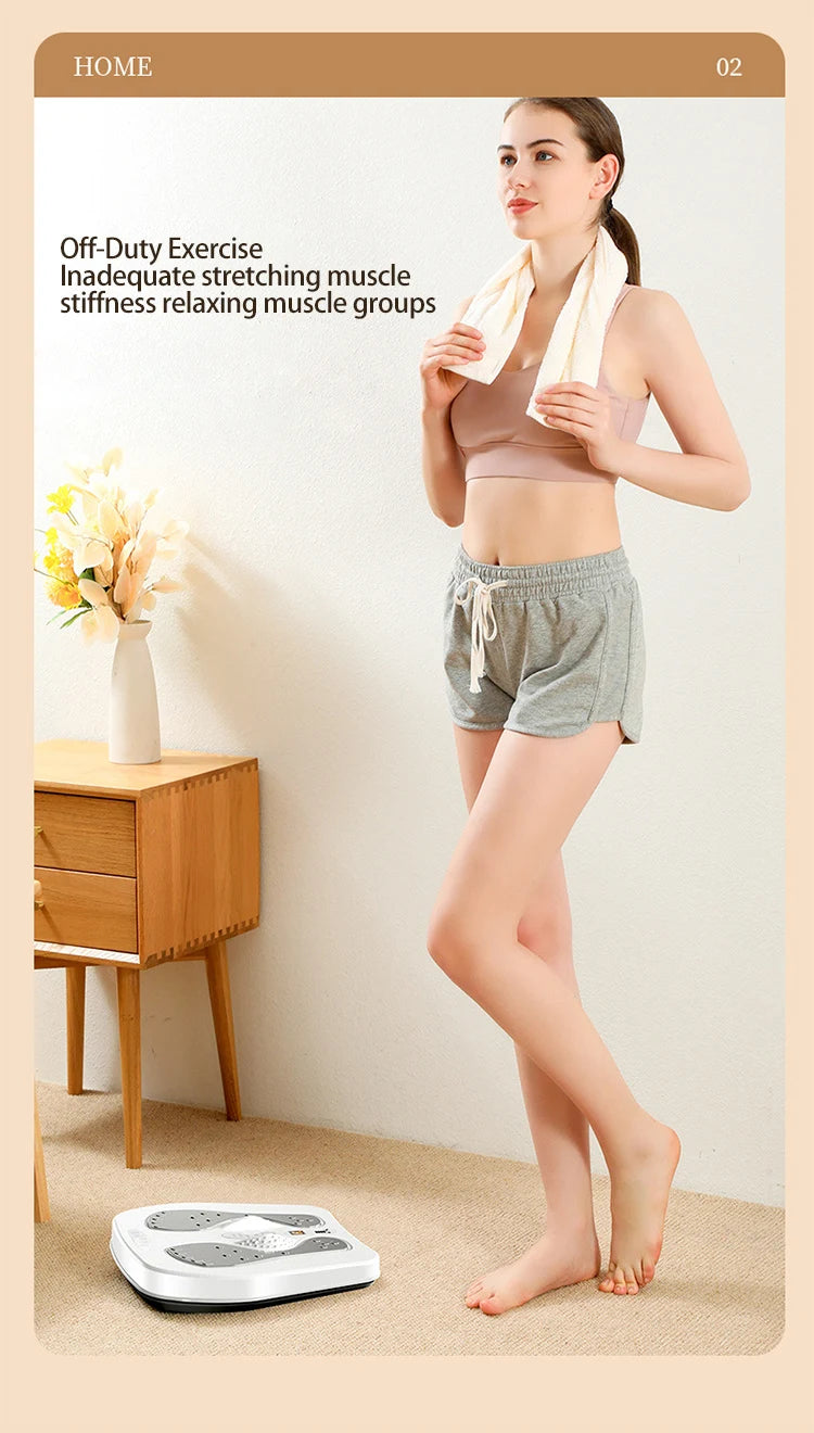 Vibration Foot Massager with Heat and Remote | Tidesmit Wellness Tool Relaxation Treatment Tidesmit