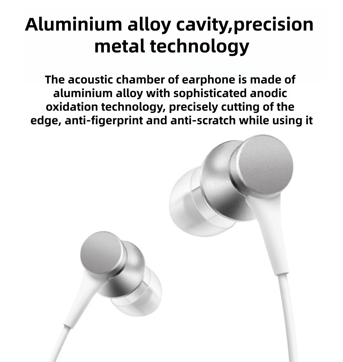 Wired Earbuds with Microphone: Deep Bass In-Ear Headphones Black Tidesmit