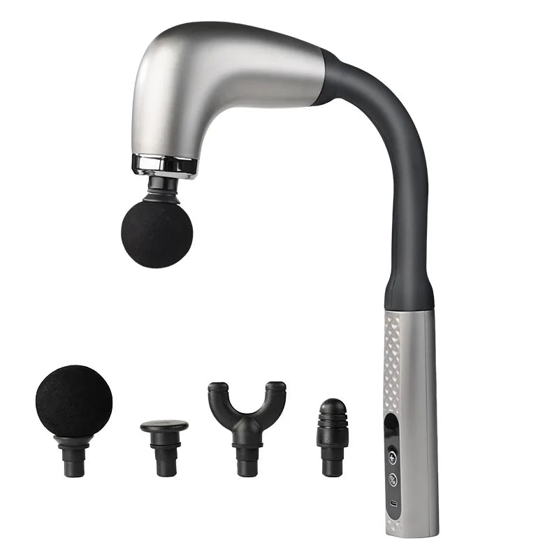 Portable Massage Gun: Deep Tissue Percussion Tool for Muscle Recovery Relaxation Treatment Tidesmit