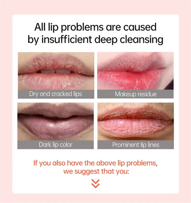 Lip Lightening Mask for Dark Lips - Moisturizing Exfoliator (1-10 Pcs) Lip Care Tidesmit
