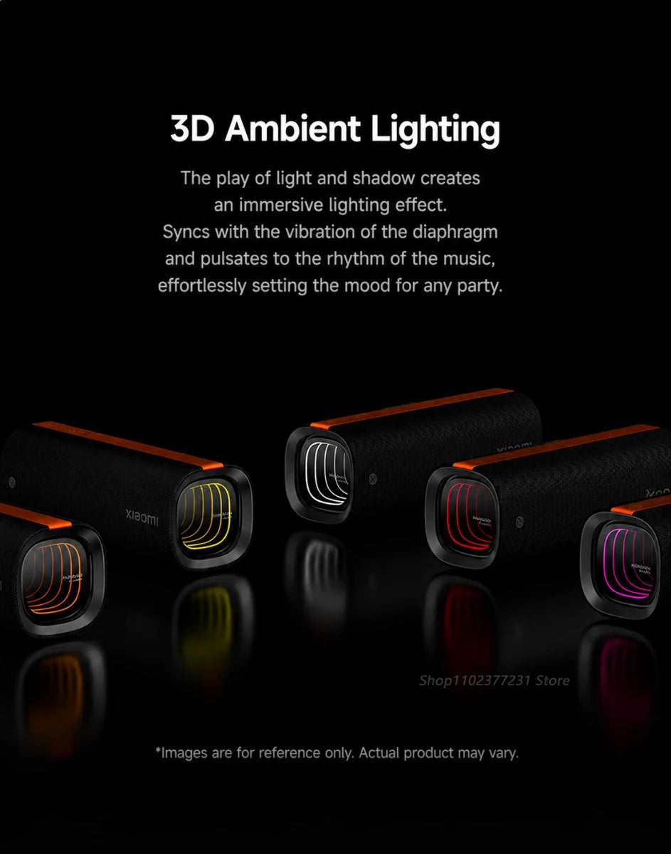 Xiaomi Bluetooth Speaker Pro TWS Stereo Speaker IP67 Waterproof Bluetooth 5.4 Harman AudioEFX Combo 50W Portable Speaker CN