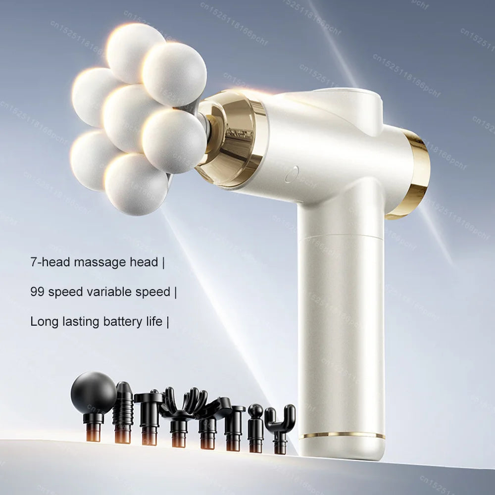 Tidesmit Electric Massage Gun | 99 Levels | Deep Tissue Recovery Fascia Gun Tidesmit