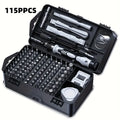 115 In 1 Precision Magnetic Screwdriver Set Electronics Repair Tool Kit For Phone Laptop Game Console Watch
