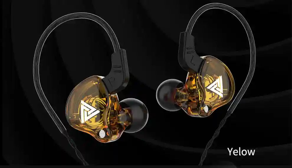 Wired In-Ear Earphones with HiFi Bass and Mic - AK6 Series Tidesmit