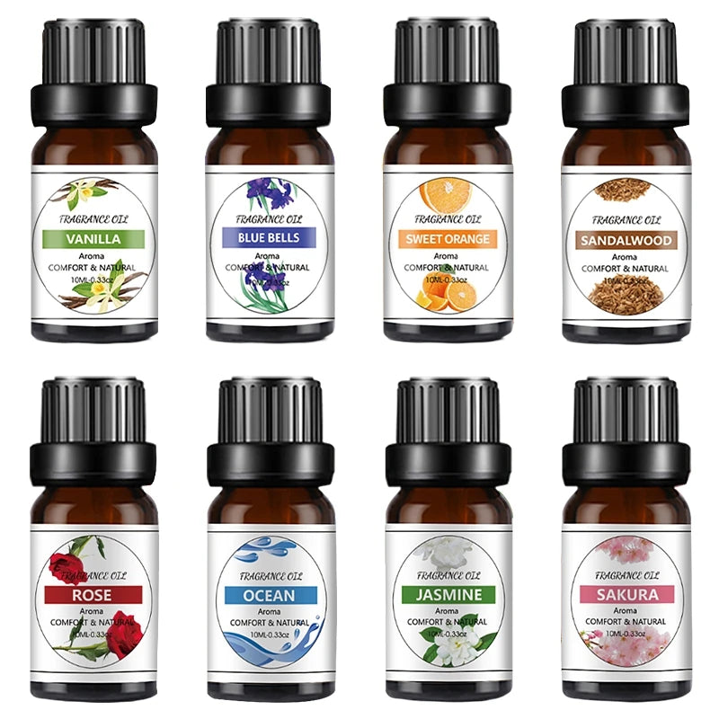 Fragrance Essential Oil Candles Making Diffuser Pure Nature Oil Water Soluble Aromatherapy Essential Oil Humidifier Wholesale