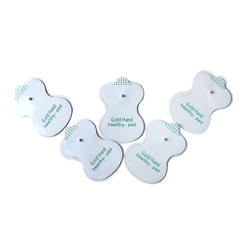 TENS Electrode Pads - Reusable Gel Pads for Electric Massager (50pcs) Back Massage Instrument Tidesmit