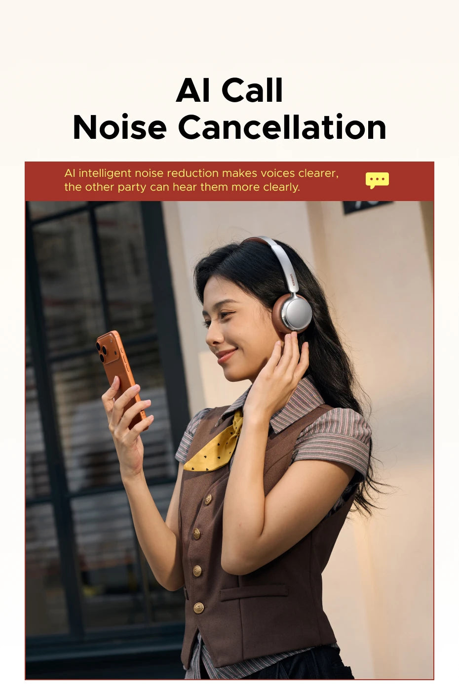 Wireless Headphones with Active Noise Cancellation | Cloud Foam Comfort Tidesmit