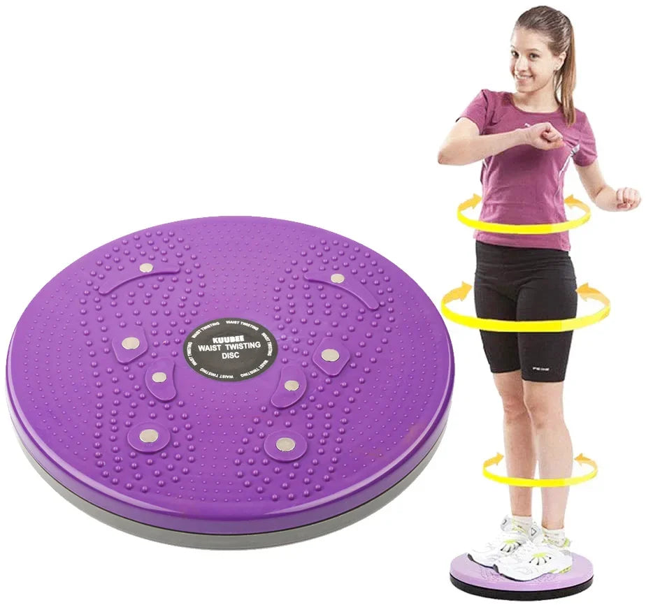 Waist Twisting Disc for Core Fitness - Non-Slip Massage Design Body Shaping Massage Equipment Tidesmit