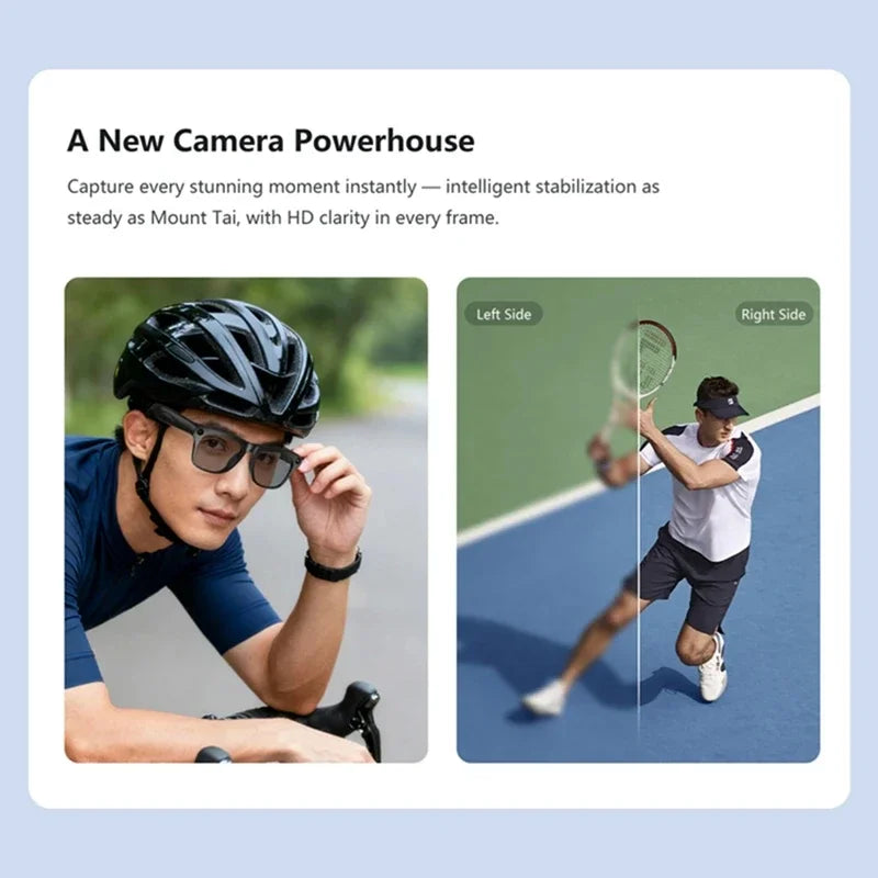 Smart Glasses with HD Camera & Bluetooth Audio - Tidesmit Tidesmit