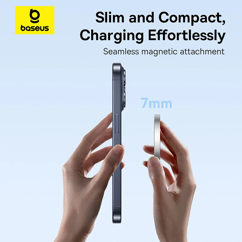 15W MagSafe Compatible Wireless Charger for iPhone 16 Series Tidesmit