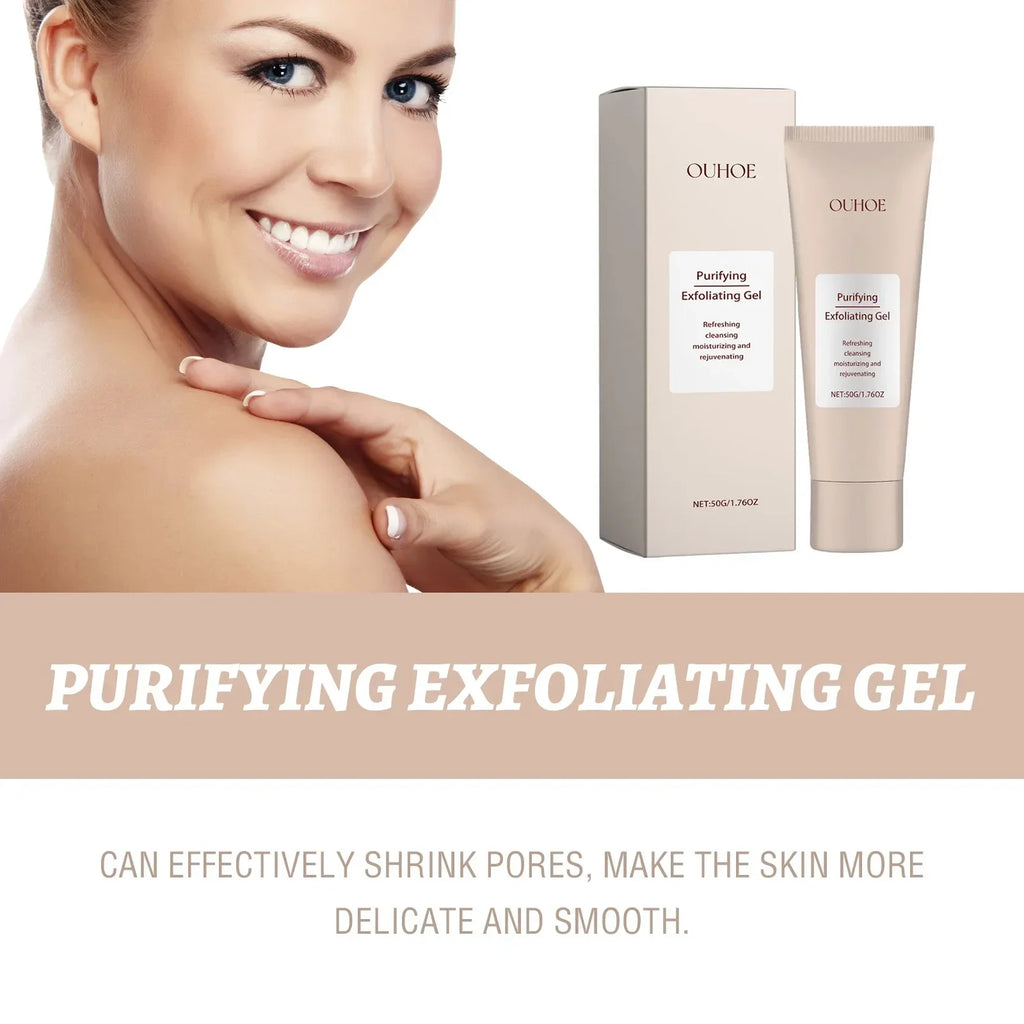 Exfoliating Face Gel – Pore Smoothing & Brightening Treatment (50g) Scrubs Treatments Tidesmit