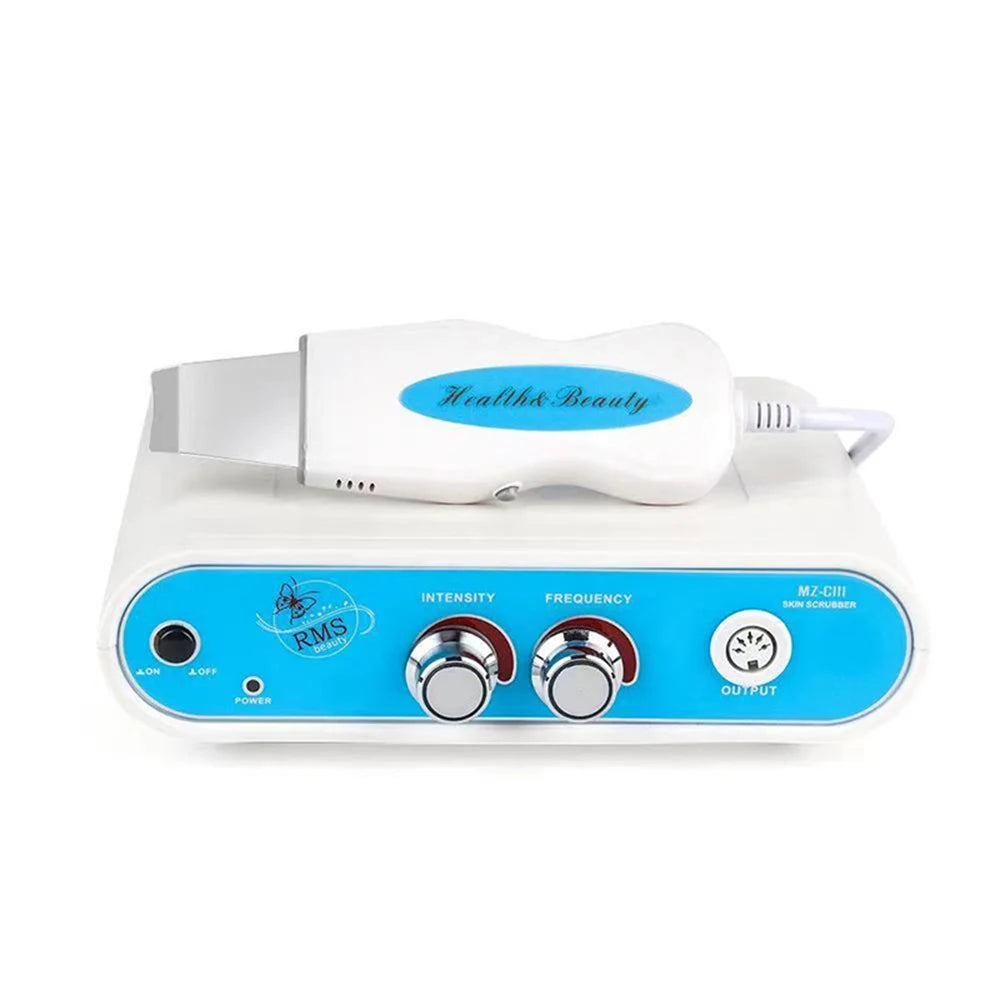 Ultrasonic Skin Scrubber Facial Cleanser - Professional Pore Exfoliator Scrubs Treatments Tidesmit