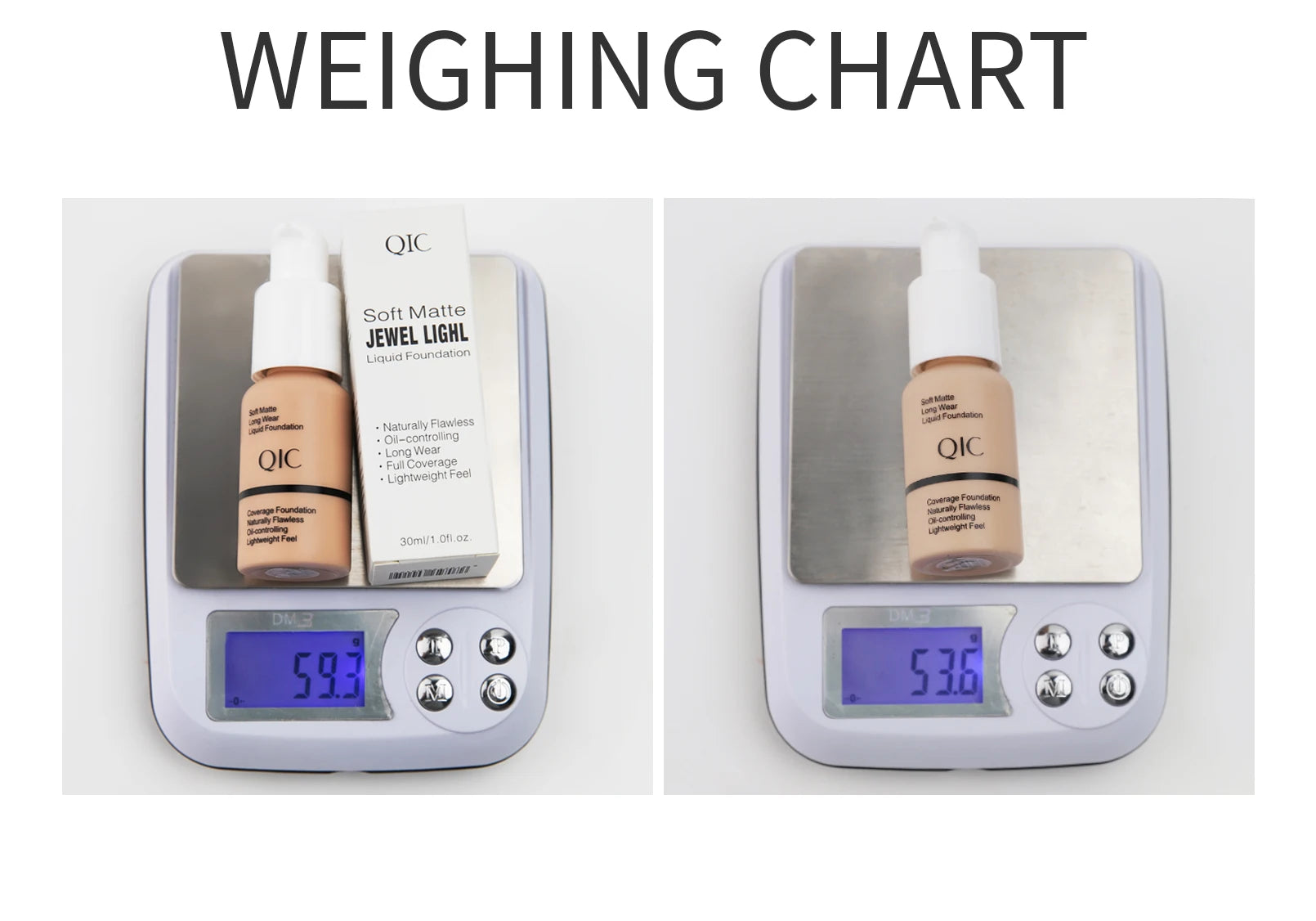 Tidesmit long lasting liquid foundation in 30ml bottle for flawless matte oil-control face makeup coverage