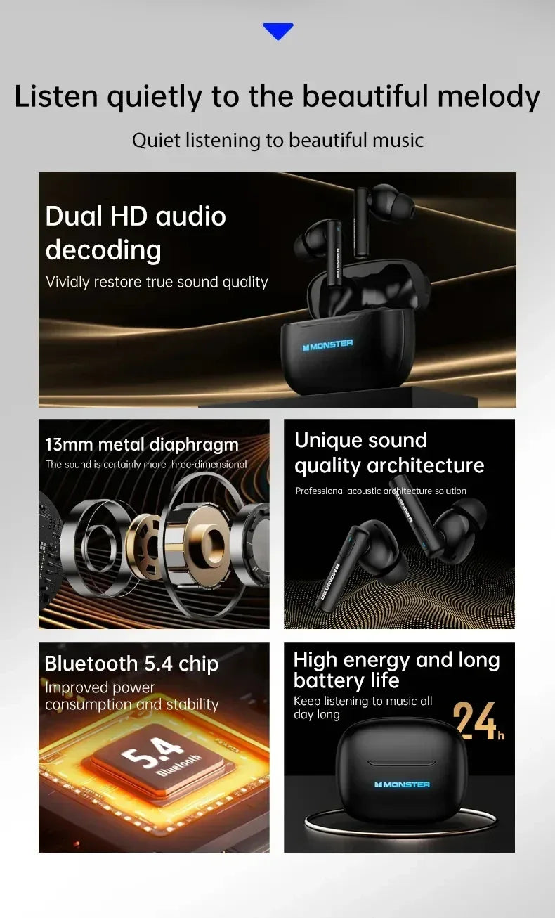Tidesmit XKT26 Noise Cancelling TWS Bluetooth Earbuds | 35% Off Tidesmit