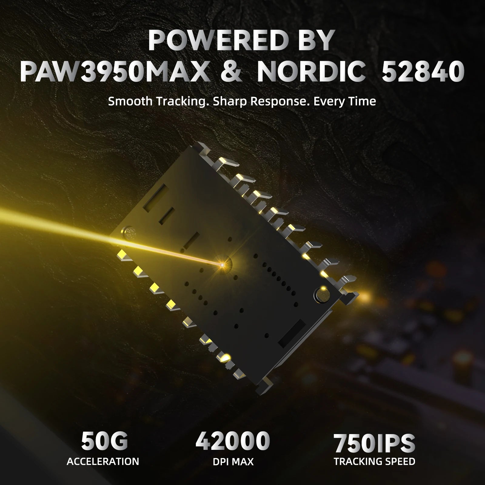 ATTACK SHARK R11 Ultra 8K Carbon Fiber Wireless Gaming Mouse,PAW3950MAX 42K DPI Sensor,49g Superlight Ergonomic Computer Mice