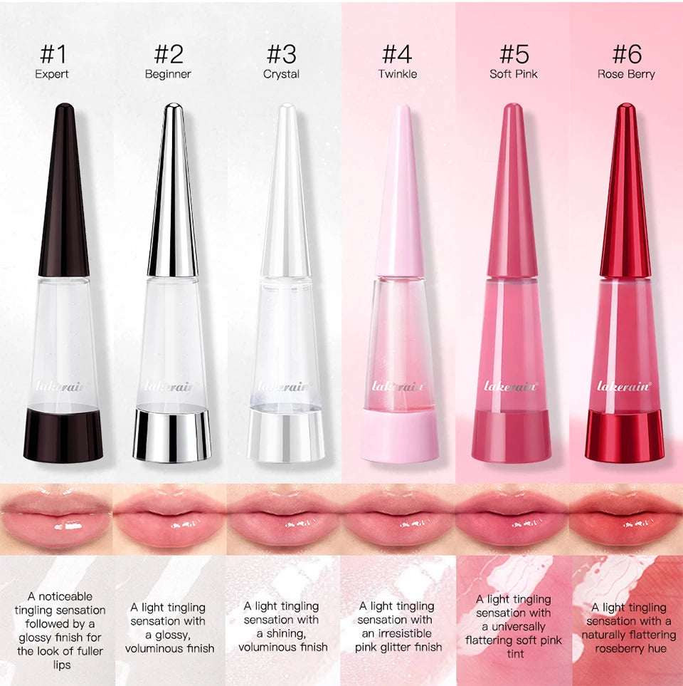 Lip Plumper Gloss Hydrating Shine - Nourishing Formula for Fuller Lips Lip Care Tidesmit