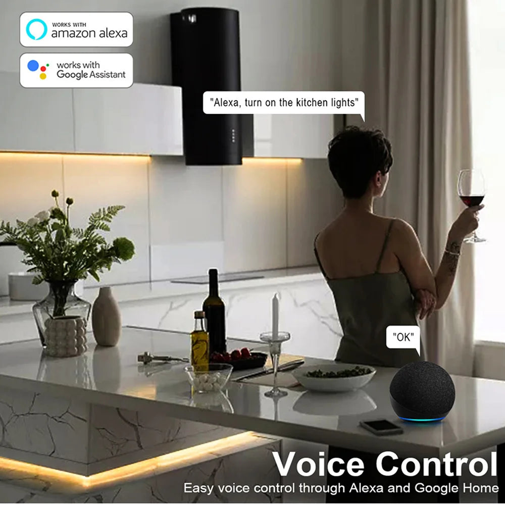 Wall Touch COB LED Neon Strip Light Wifi Bluetooth 23key Remote Control 220V Dimmer Power Kit 5m 10m 20m 40m 0.5m 240LED/m Flex