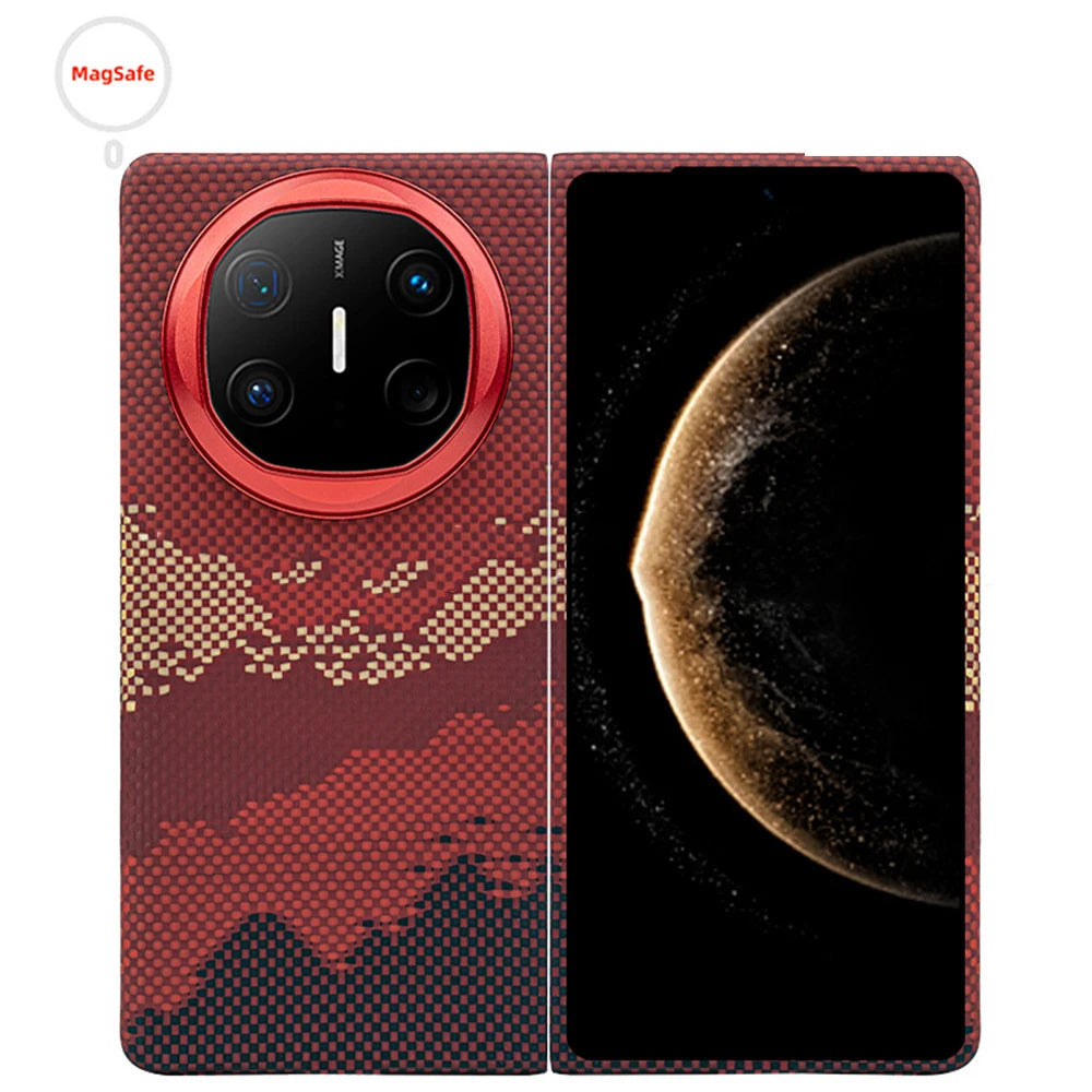 Huawei Mate X6 Aramid Fiber Case | Slim Magnetic Protection Rainbow China Mainland Huawei Mate X6 Tidesmit