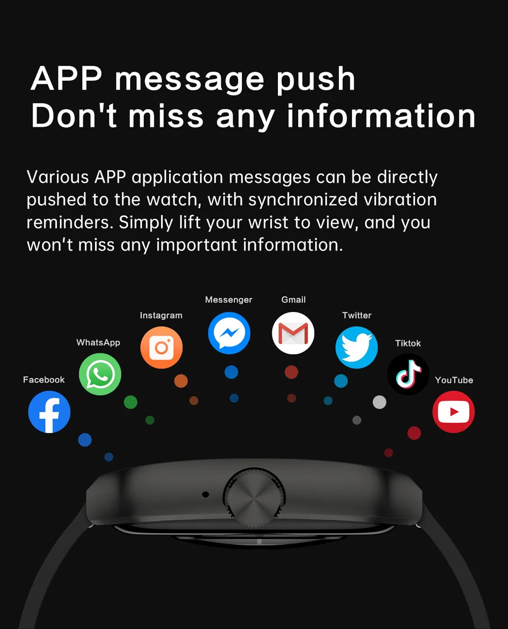 YLL-HRS H99 Smart Fitness Tracker Watch Exercise Record Heart Rate Monitor Sleep Tracker Custom Dial Chronograph Alarm Clock