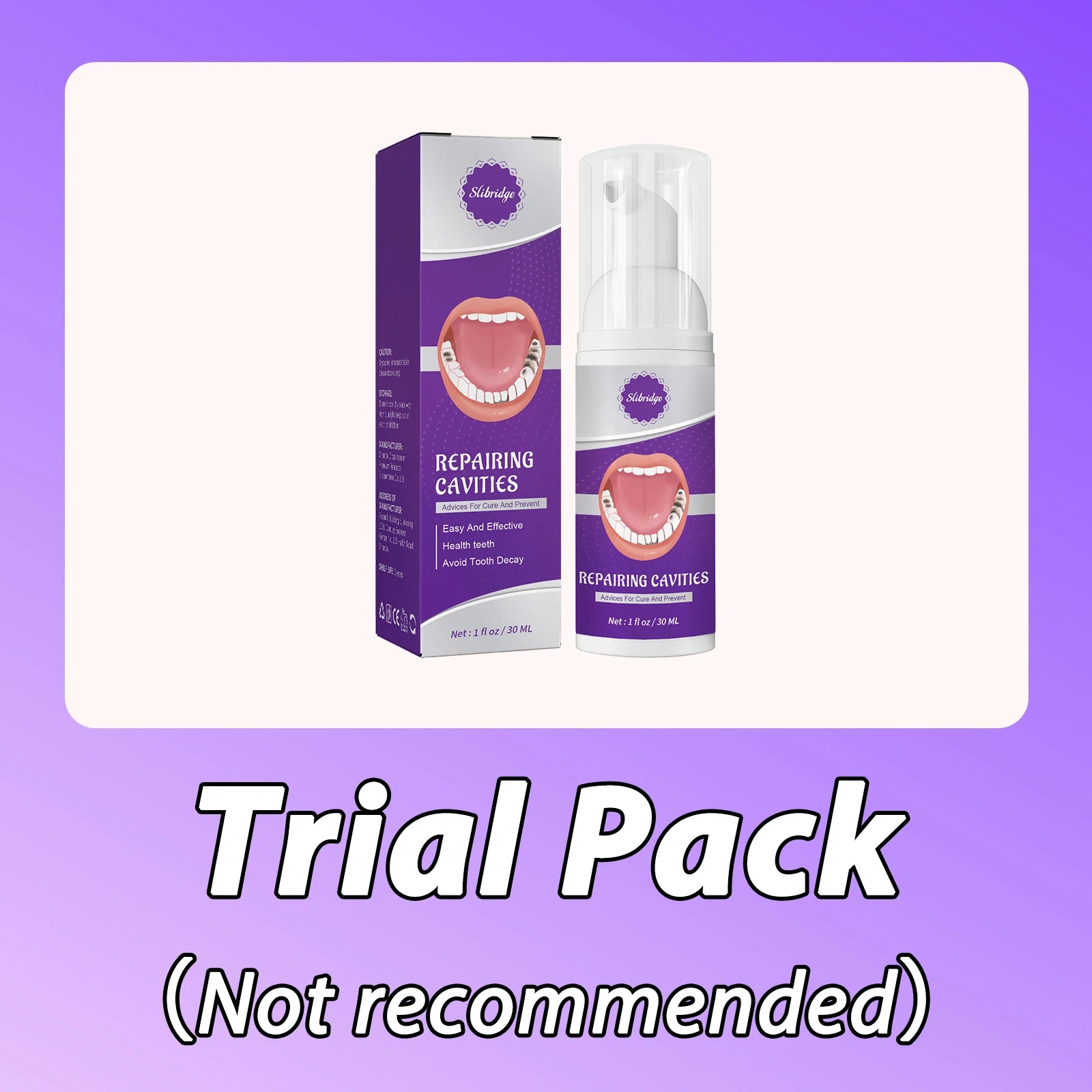 Tidesmit teeth whitening treatment repairing tooth decay and protecting against cavities