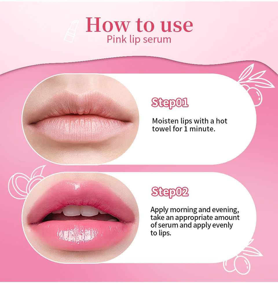 Lip Lightening Serum for Dark Lips - Hydrating Repair Treatment Lip Care Tidesmit