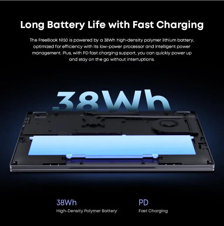 CHUWI FreeBook 2-in-1 Touch Screen Laptop Laptop 13.4'' IntelN150 16GB LPDDR5 RAM 512GB SSD FHD 2520x1680 WiFi6 BT5.2 Windows 11