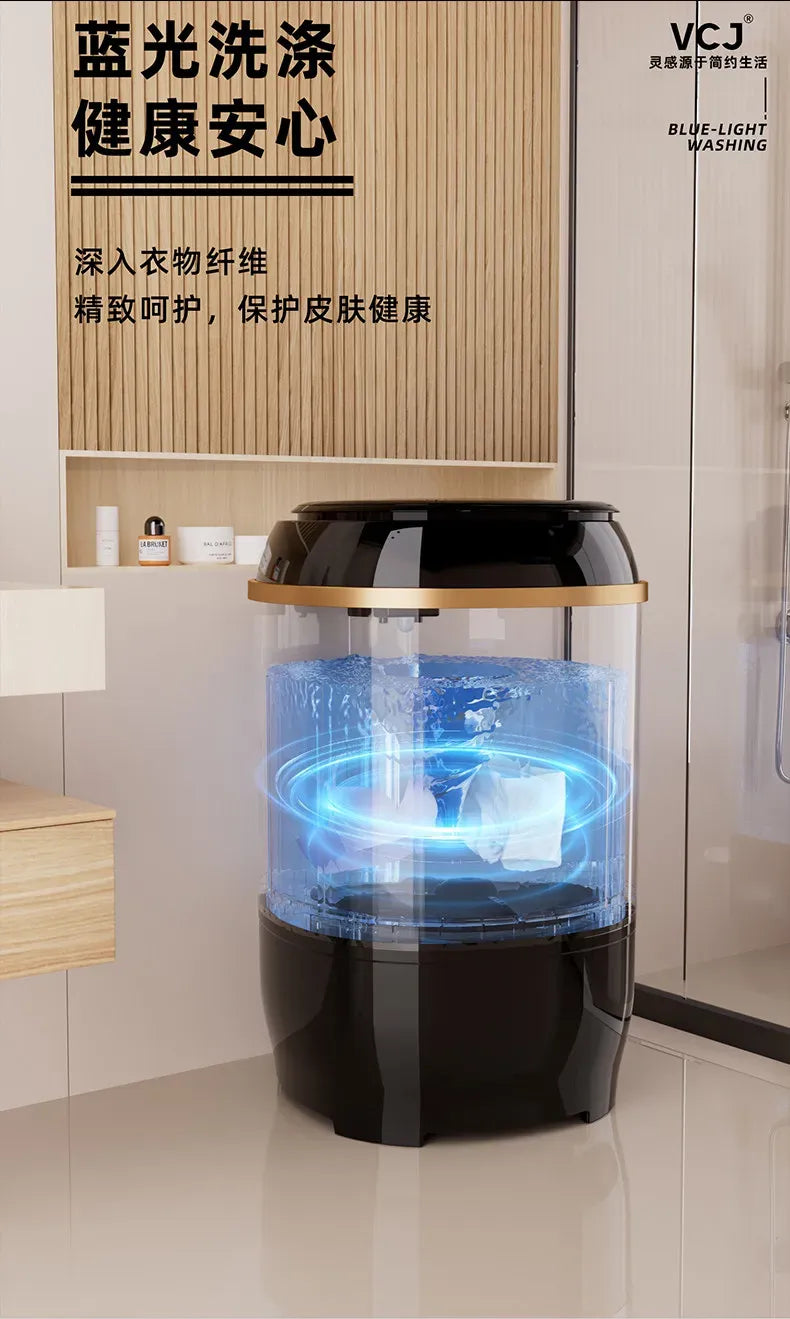 VCJ Mini Semi-Auto Washing Machine 1kg