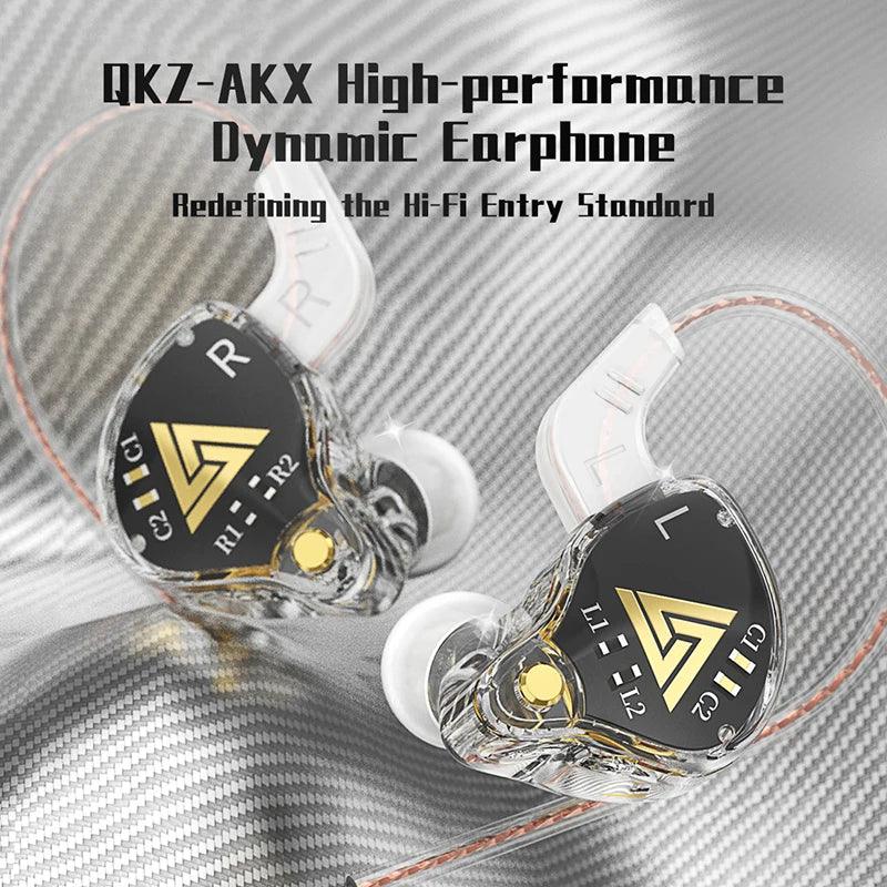 Wired In-Ear Monitors HiFi Stereo Earphones with Mic by Tidesmit Tidesmit