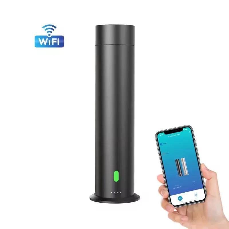 Smart WiFi Essential Oil Waterless Fragrance Diffuser Home Scent Aromatherapy Tuya App Diffusers Luxury Scenting Hotel Diffuser