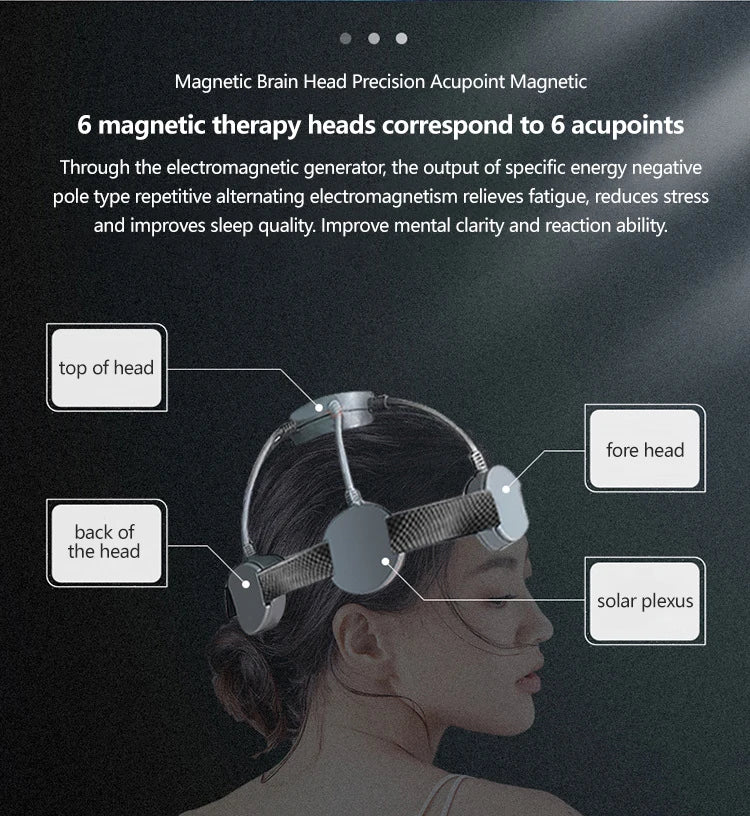 Transcranial Magnetic Stimulation Device - Home Brain Wellness Therapy Massage Chairs Tidesmit