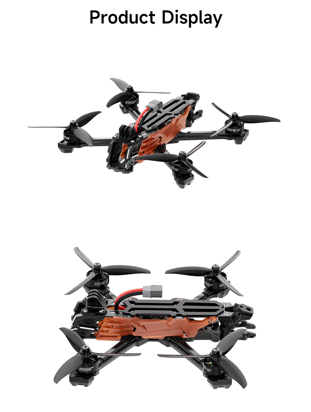 FPV Racing Drone 6 Inch O4 Air Unit Quadcopter Tidesmit X6 Series Tidesmit