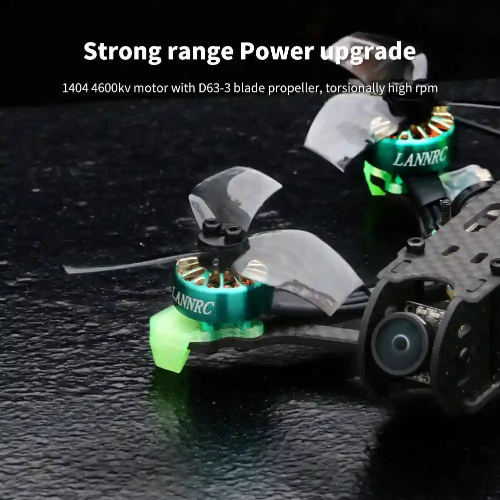 2.5 Inch Freestyle FPV Drone - ELRS Racing Multirotor for Precision Flight Tidesmit
