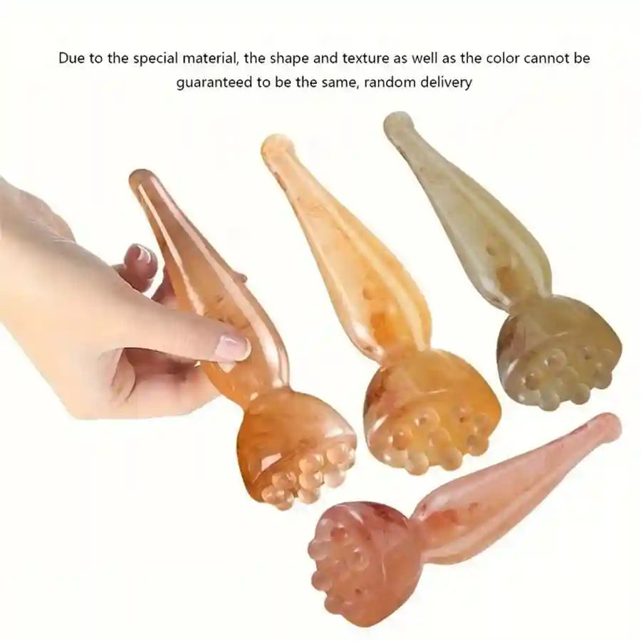 Manual Face and Scalp Massager - Portable Relaxation Wellness Tool Relaxation Treatment Tidesmit