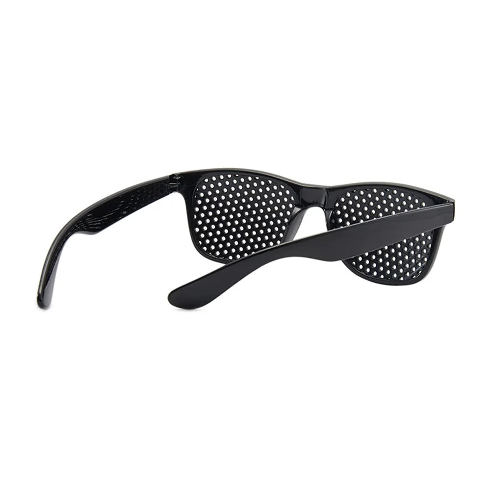 Pinhole Glasses for Eye Strain Relief - Vision Training Aid (6 Colors) Tidesmit