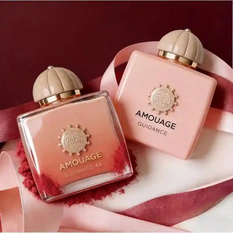 Amouage Guidance women's EDP: square bottles, floral oriental chypre scent, 100ml sophisticated, long-lasting perfume.