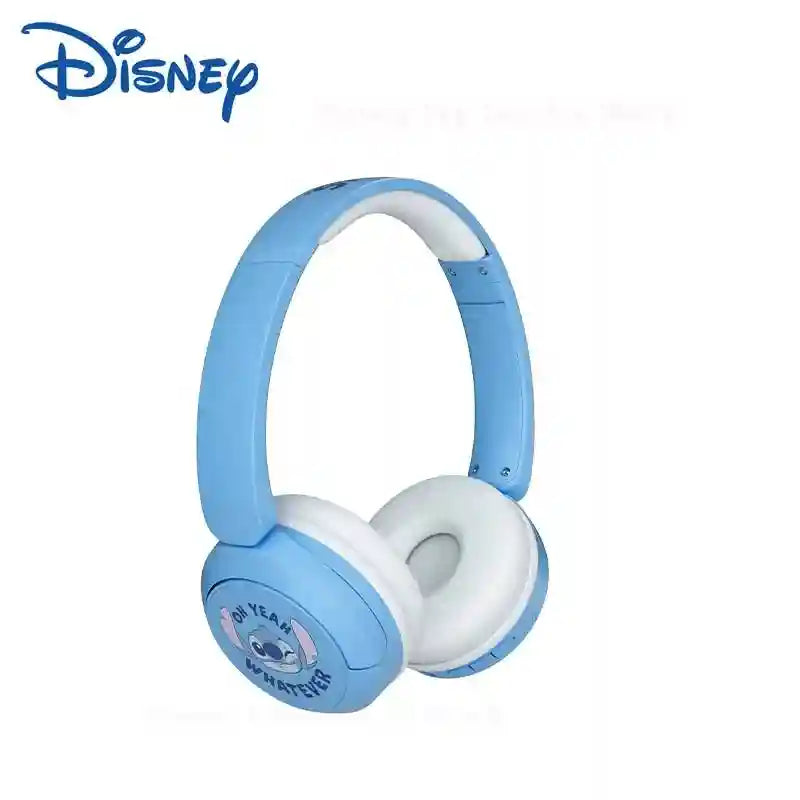 Disney Wireless Headphones - Noise Cancelling Over-Ear Kids Headset Stitch-X6 Tidesmit
