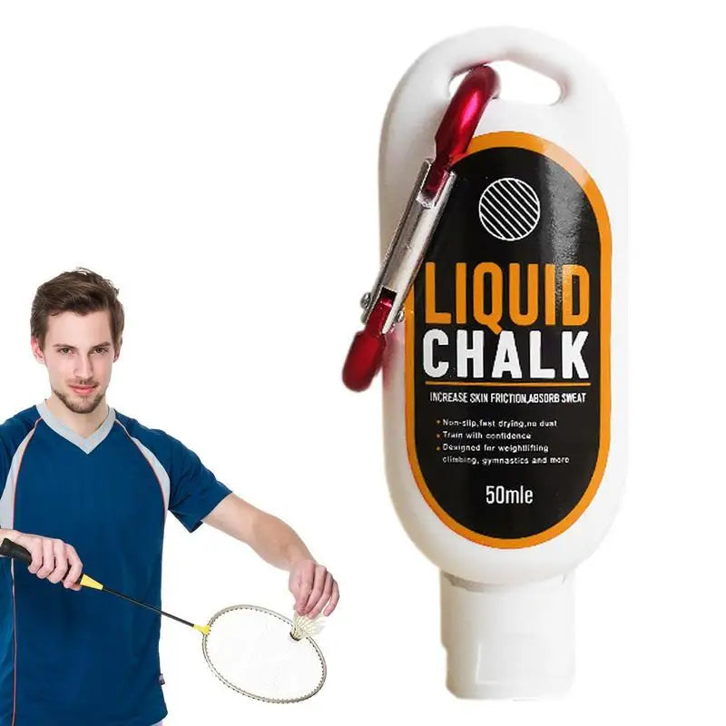 30/50/100ml Sports Liquid Magnesium Powder Fitness Lifting Anti Slip Cream Grip Liquid Magnesium For Indoor Rock Climbing Gym