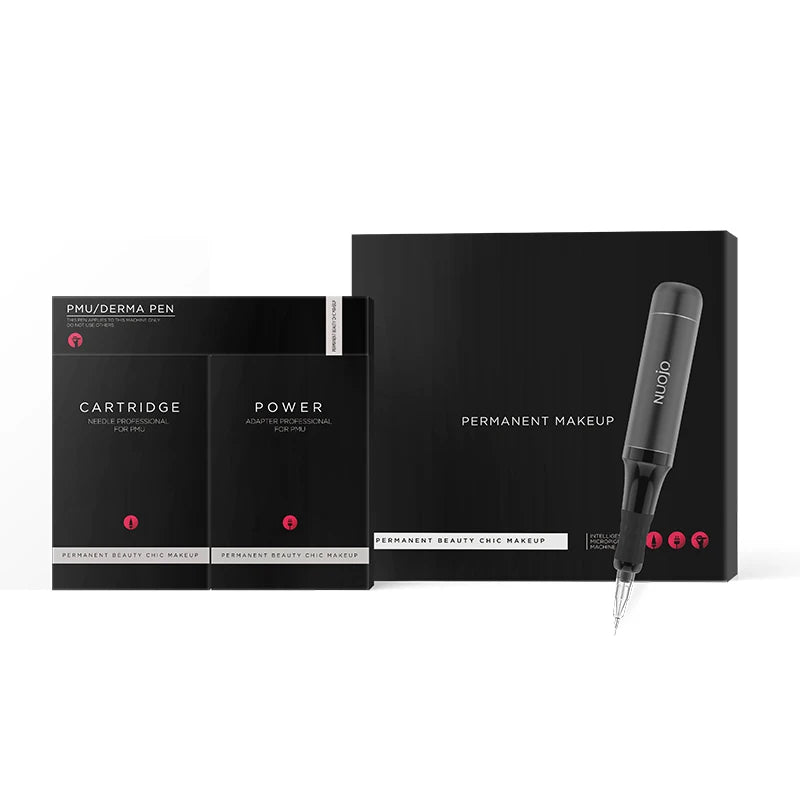 Wireless PMU Machine - Professional Rotary Microblading Pen Permanent Makeup Machines black China Mainland Tidesmit