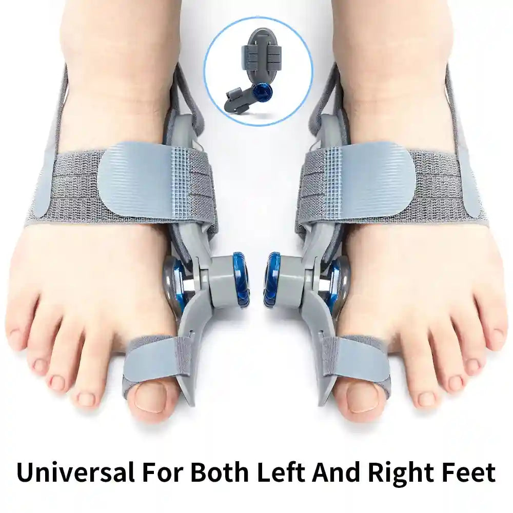 Bunion Corrector Toe Separator - Ergonomic Silicone for Hallux Valgus Massage Roller Tidesmit