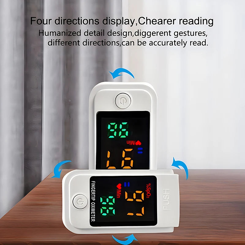 Medical Oximetro Profesional Digital Finger Pulse Oximeter Blood Oxygen Saturation Meter Fast Shipping Oximetro De Dedo