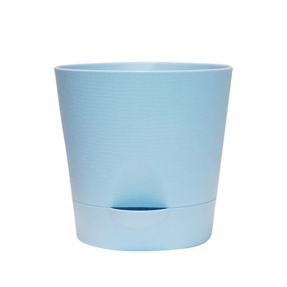 Multicolor Flower Pot Plastic Detachable Base Self-watering Flowerpot Breathable Round Removable Bottom Planter Home Gardening
