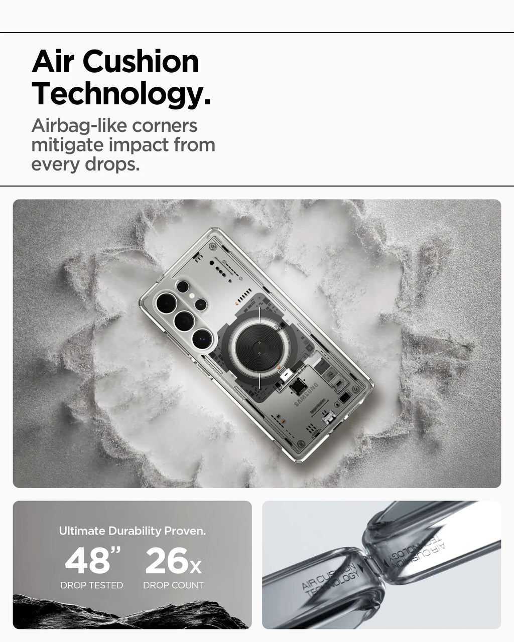 Galaxy S25 Ultra Magnetic Case - Slim Shockproof Cover Neo One Tidesmit