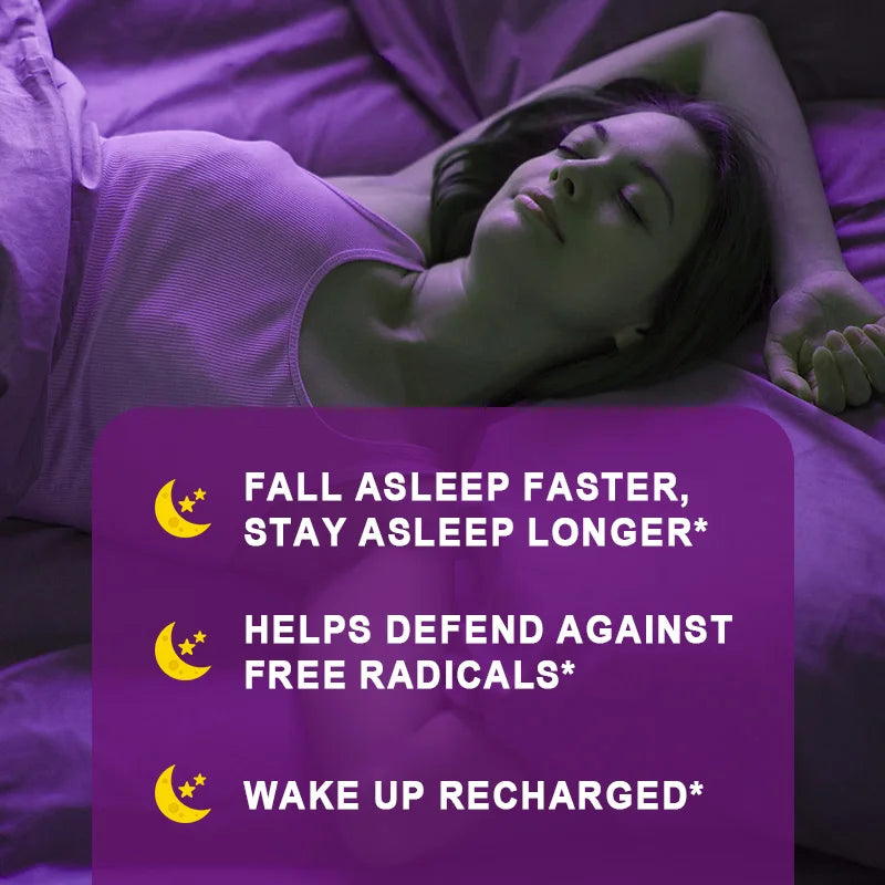 Sleep Melatonin Gummies 10mg Fall Asleep Faster,Sleep Longer,Blueberry flavor Sleep Dietary Supplement-Vegan,Non-GMO,Gluten-Free