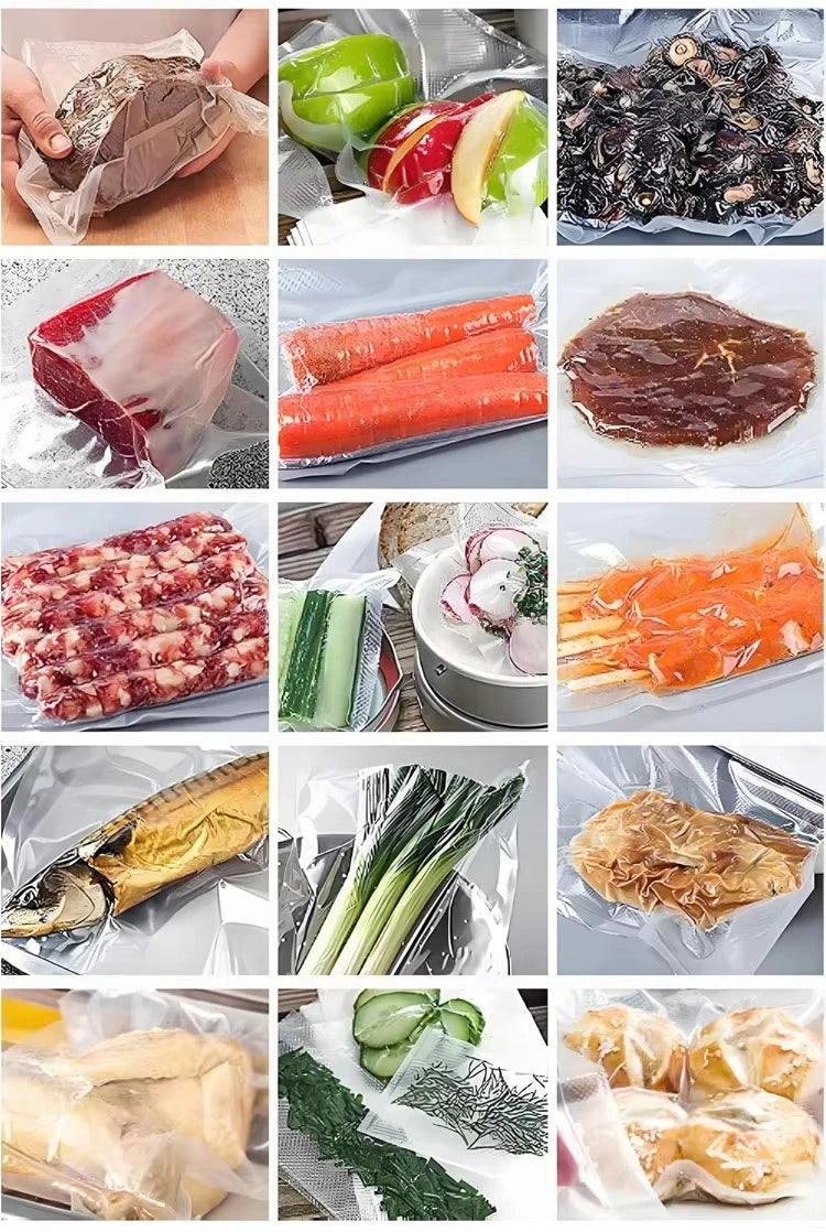 Customized Commercial Heavy Duty Electric Vacuum Packing Machine Double Chamber Semi Automatic Food Meat Fruit Vegetable Sealer