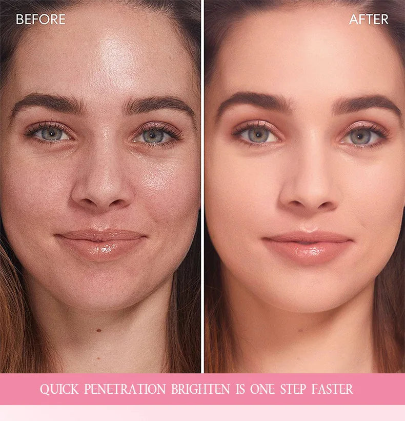 Niacinamide Collagen PDRN Face Cream - Korean Pink Capsule Moisturizer, Non Greasy & Brightening for Uneven Skin Tone