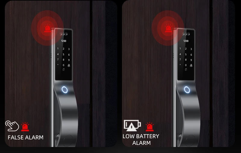 3D Face Recognition Digital Door Lock Unlock Smart Lock With Camera FIngerprint Password Unlock Keyless Electronic Door Lock