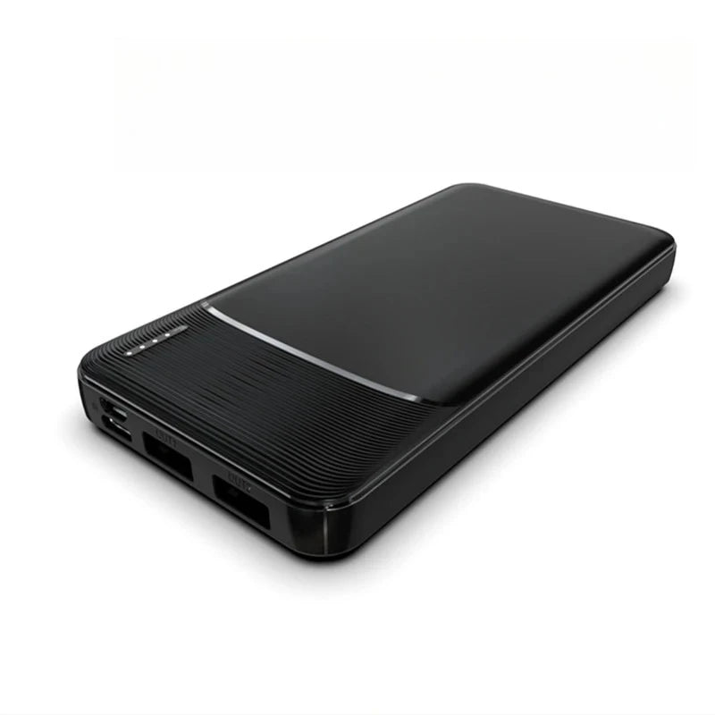20000mAh Fast Charging Power Bank - 120W PD USB-C Travel Battery Black Tidesmit