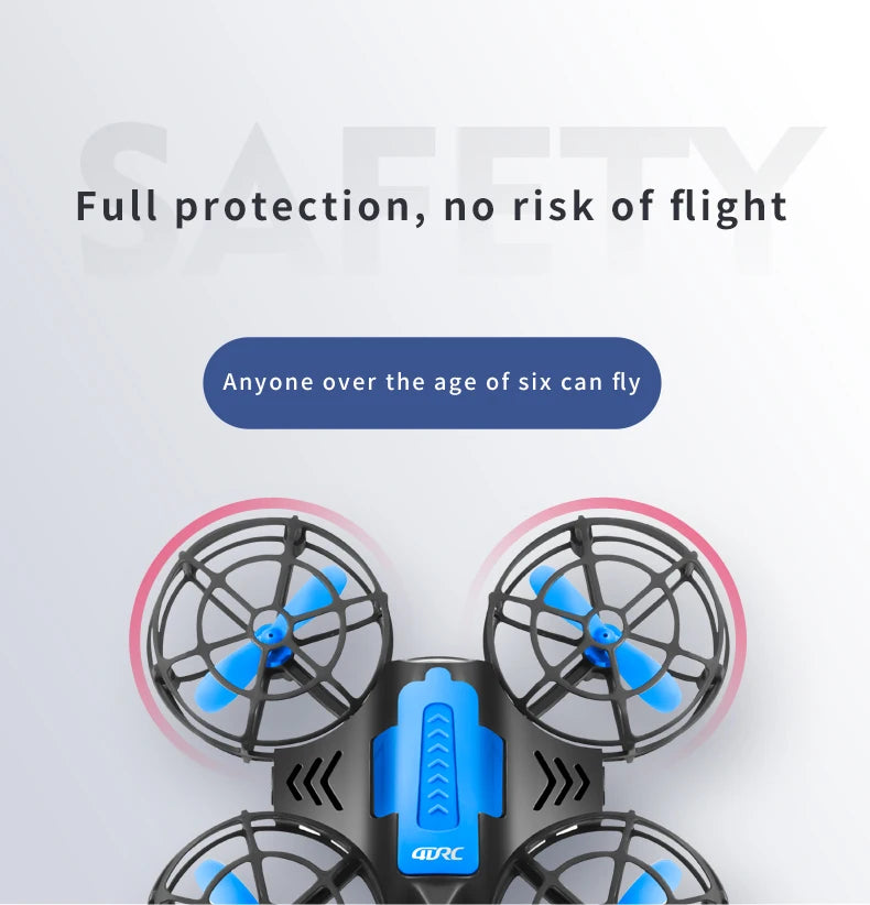 Mini RC Drone for Kids - Headless Mode, 360 Flips, V8-V18 Models Tidesmit