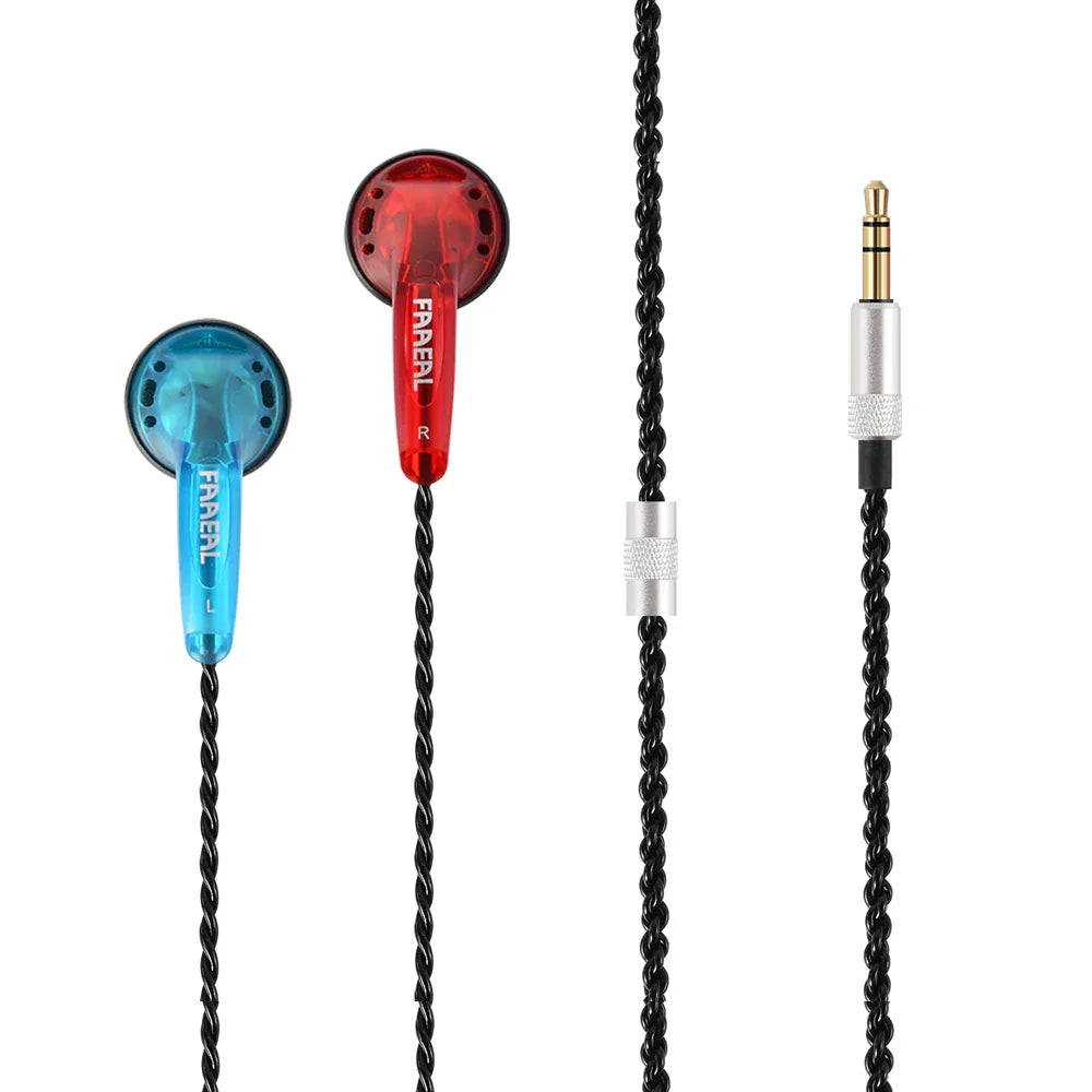 MX500 Wired Earbuds 64 Ohm High-Fidelity Audio By Tidesmit Tidesmit